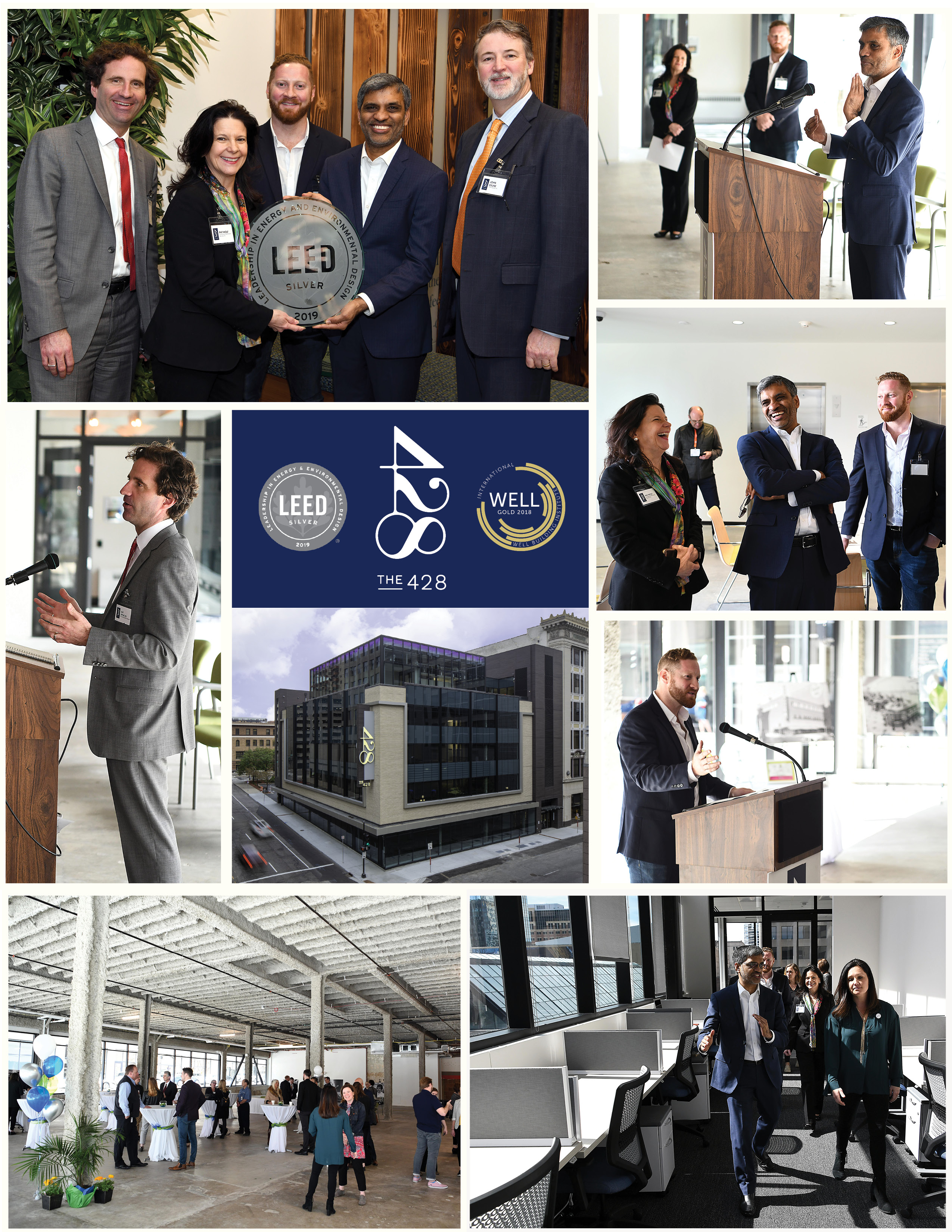 HFS Properties and Commercial Real Estate Services, Inc. Awarded LEED Silver Certification by USGBC for The 428