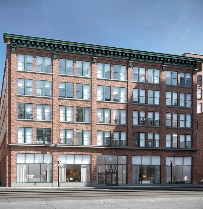 After 2017 Change in Ownership of The Jax in Lowertown, Historic Property Now Leased at 48% Since Opening in June