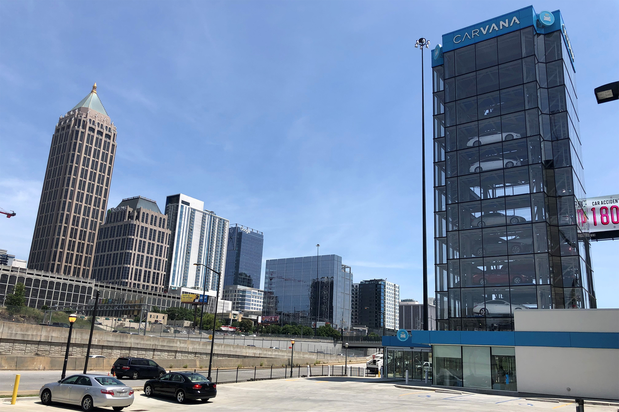 Store Capital Looks To Unload Carvana’s Atlanta Car Vending Machine