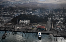 Hawaii Wildfires Rip Through Heart of Maui's Commercial District, Killing Dozens, Destroying Property