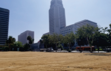 Los Angeles Officials Consider Converting Land Next to City Hall Into Interim Housing