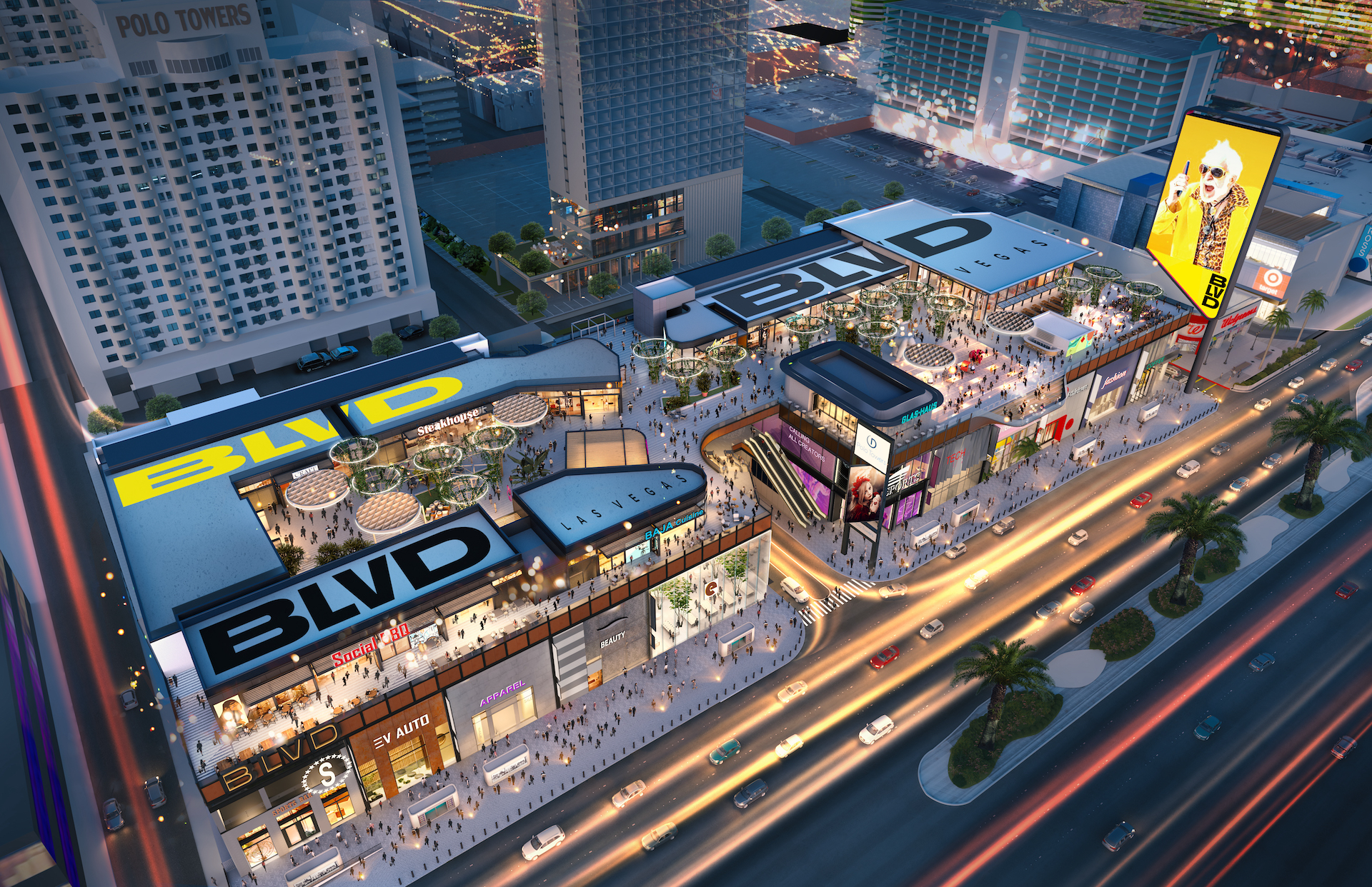 New York Developer Gambles on Las Vegas Shift Toward Strip-Facing Stores