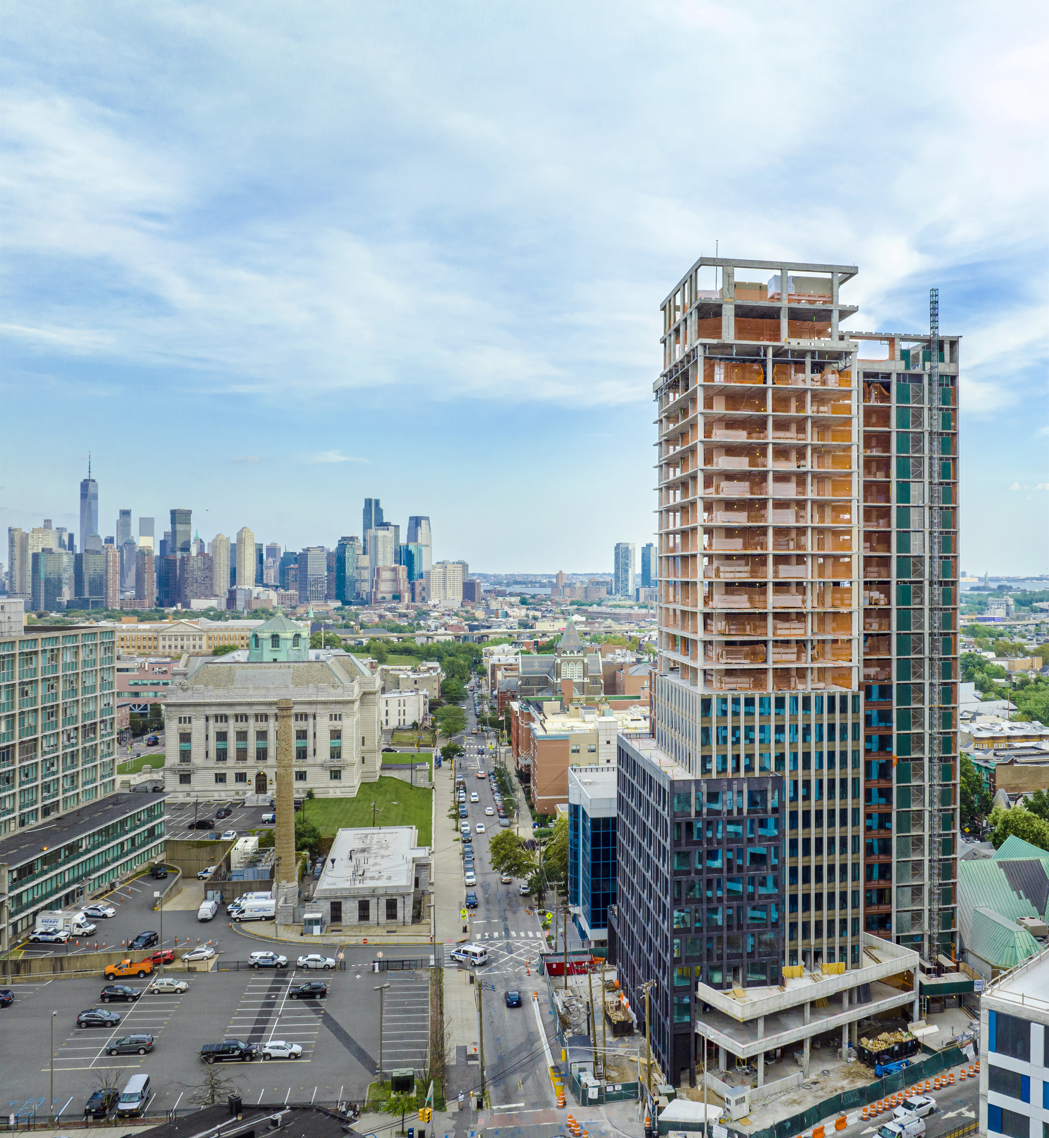 Urby Journal Square Residential Tower Completes Vertical Construction in Jersey City