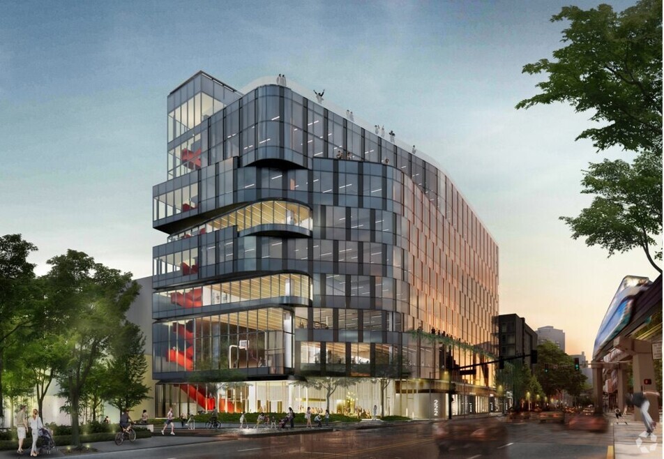 Developers Report Progress on Construction of Life Science Building Near Seattle Space Needle