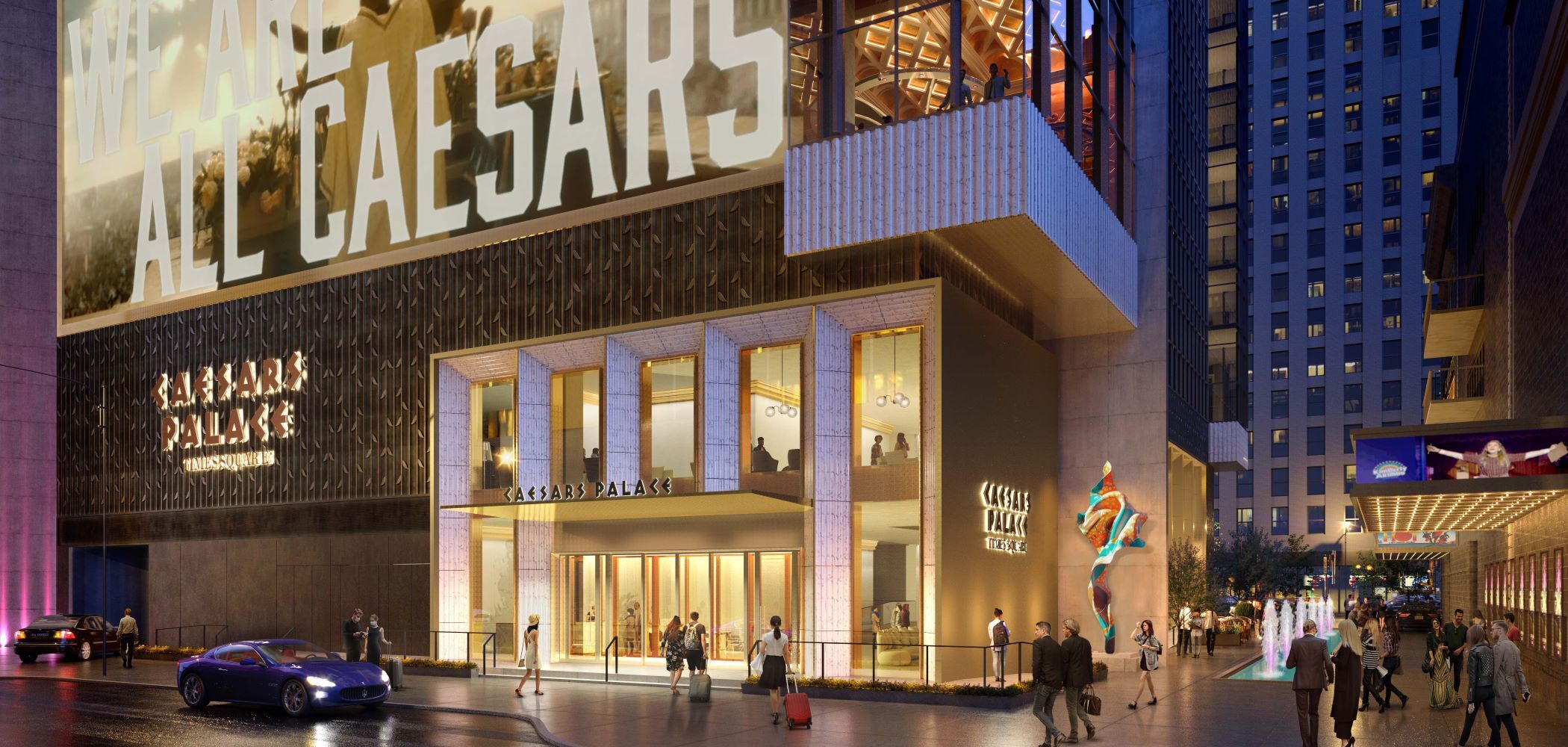 Major Times Square Landlords Back Casino Bid by SL Green, Caesars