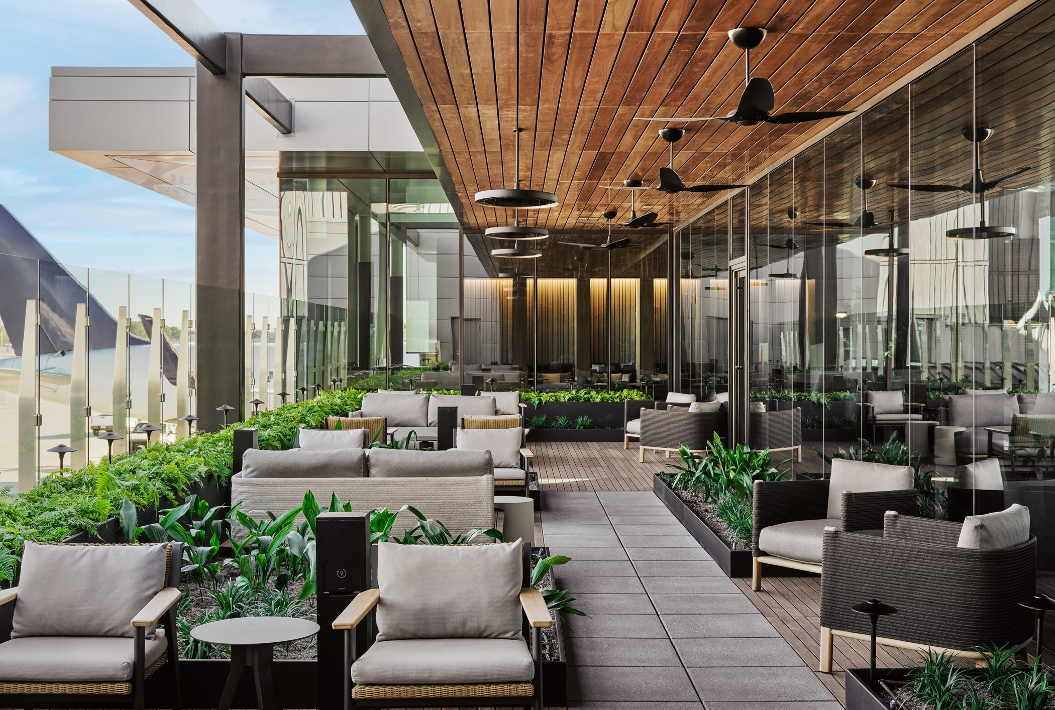 Airport Lounges Look To Add Higher-End Trappings