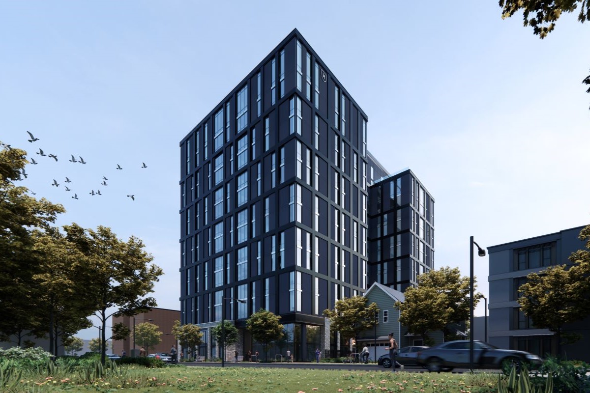 Core Spaces, TPG Partner To Build Luxury Student Housing Tower in Ann Arbor, Michigan