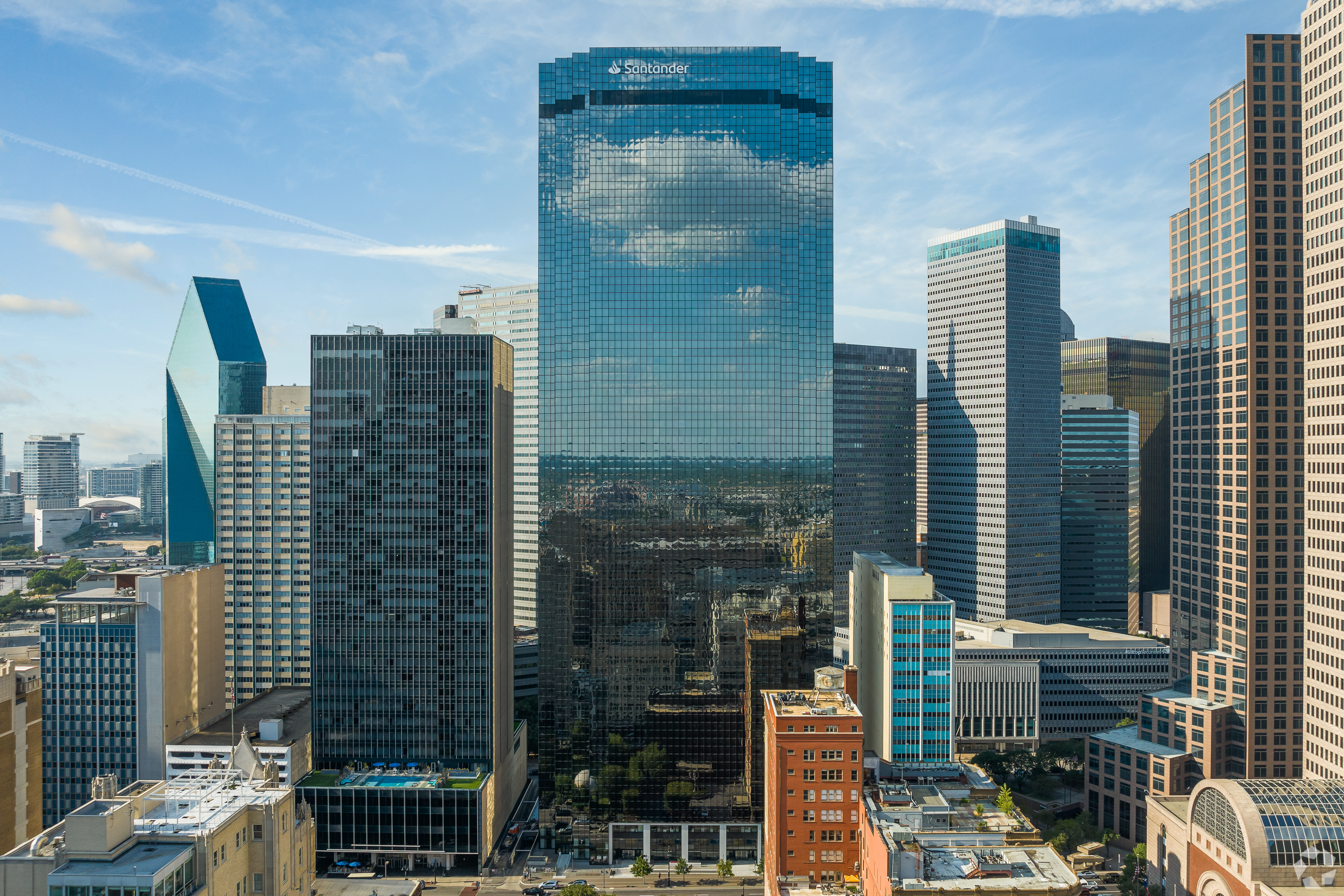 Santander To Shrink Its Footprint by Nearly Half in Downtown Dallas