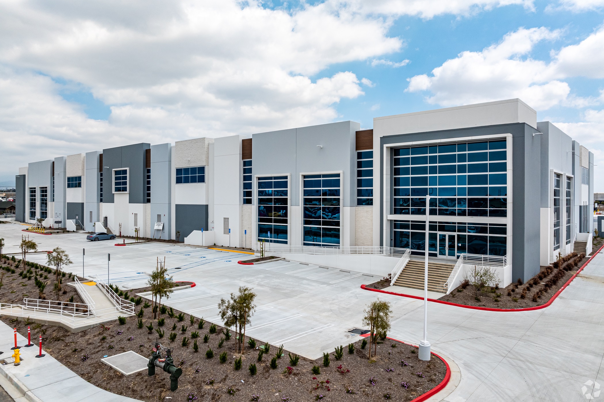 Construction Wraps on Prologis-Developed Industrial Property in California