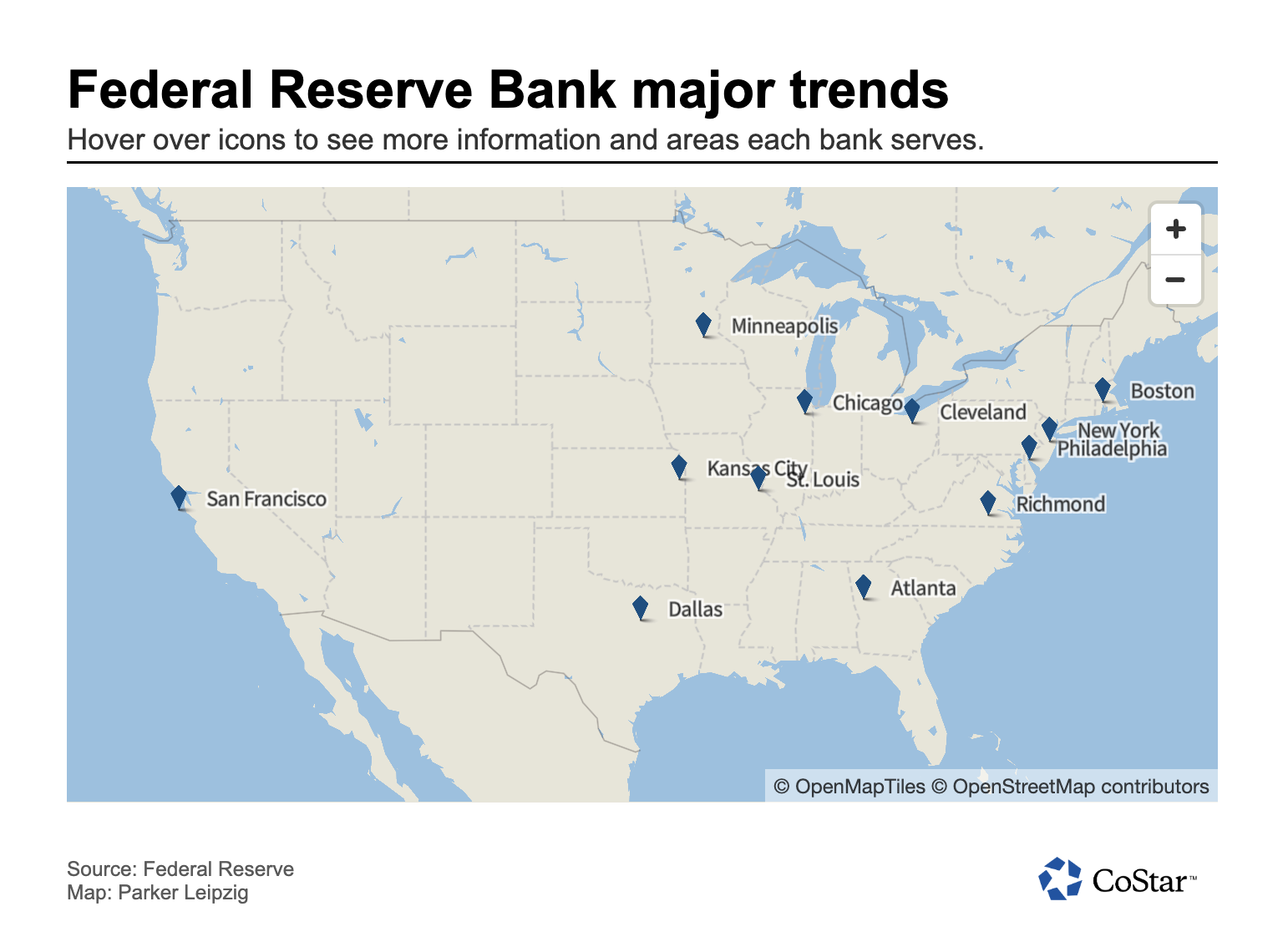 The real estate landscape, according to the Fed