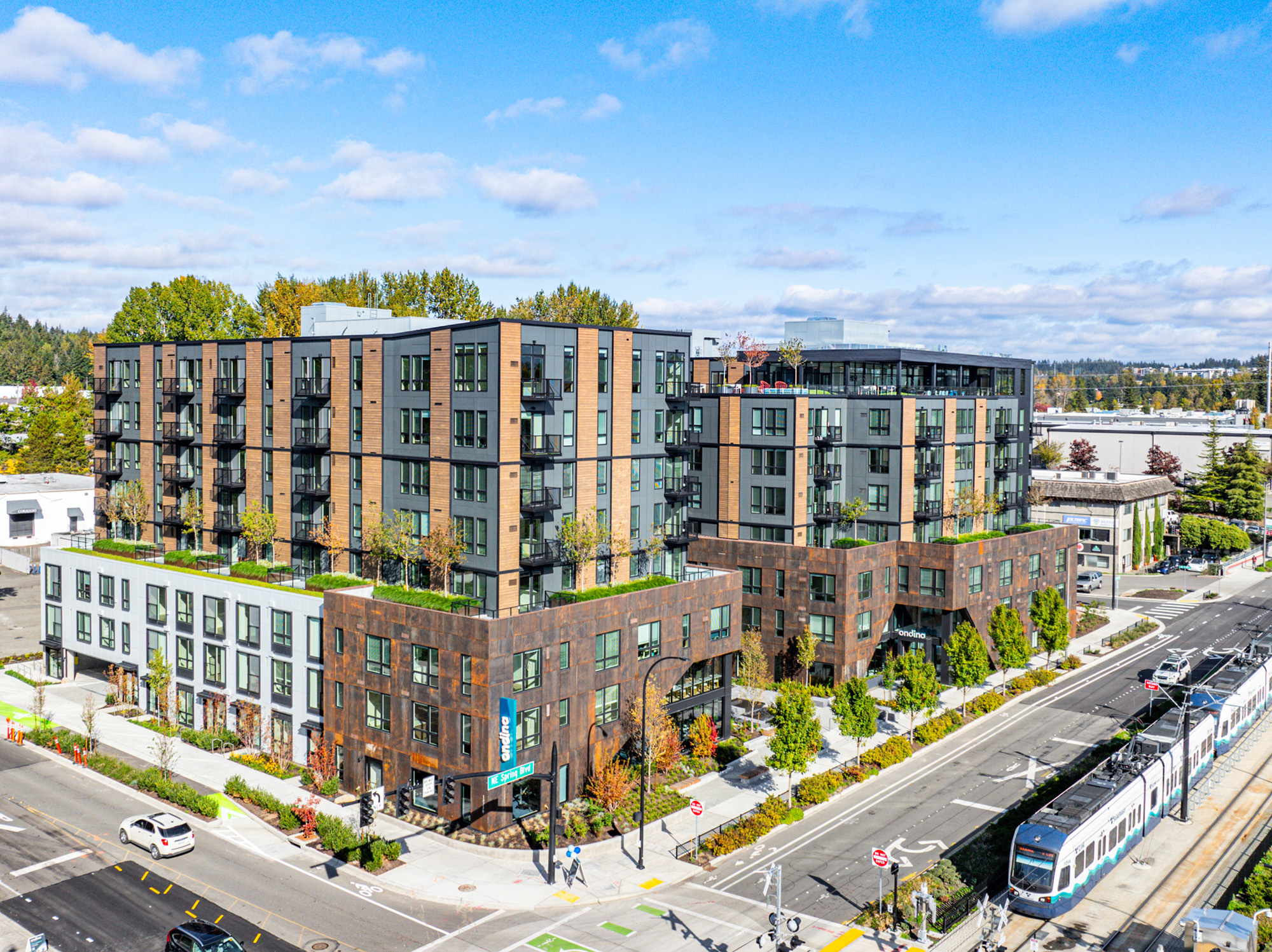 Major Seattle developer opens its first apartment complex on the Eastside