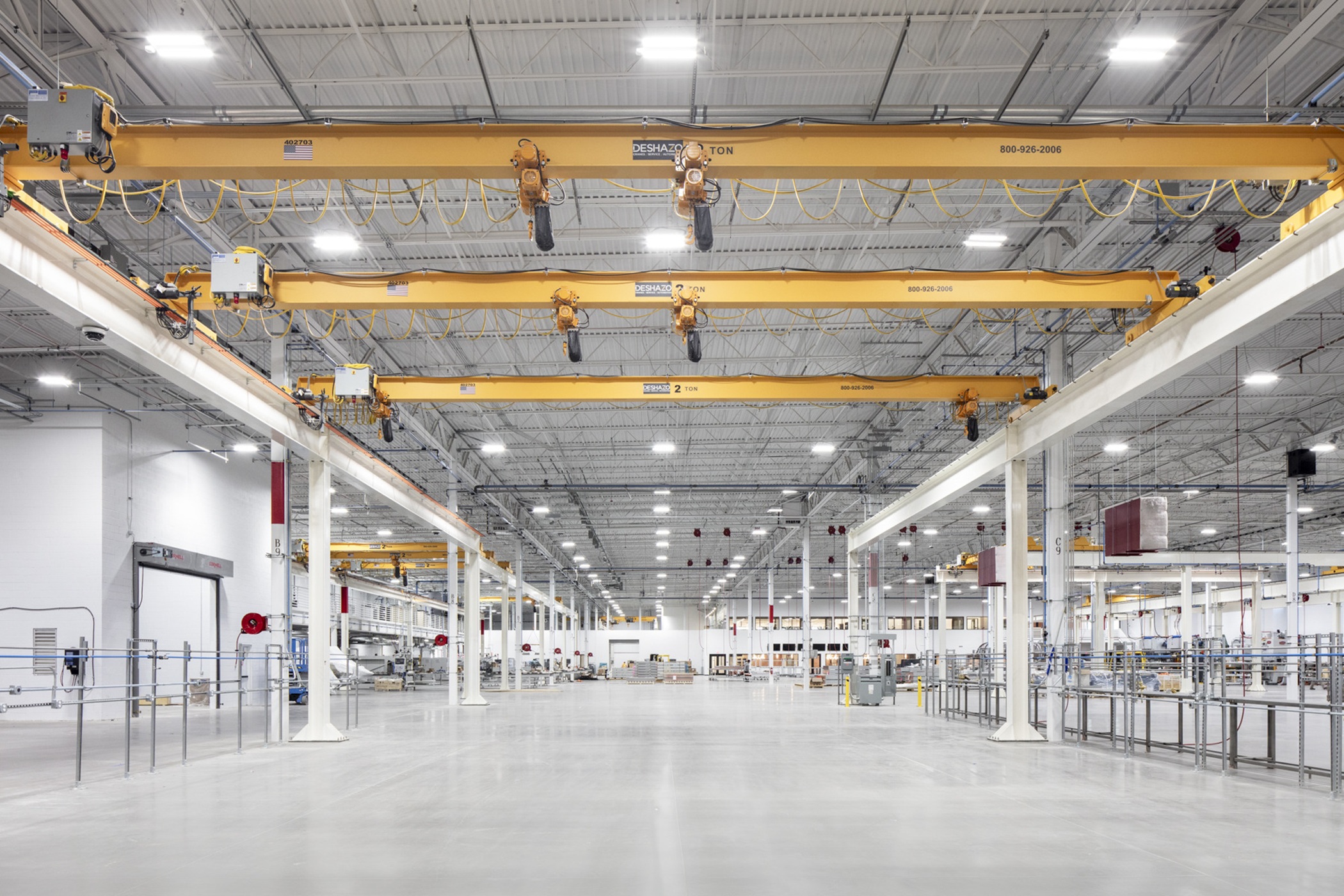 New Phoenix-area plant puts scattered employees under one roof, provides extra floor support