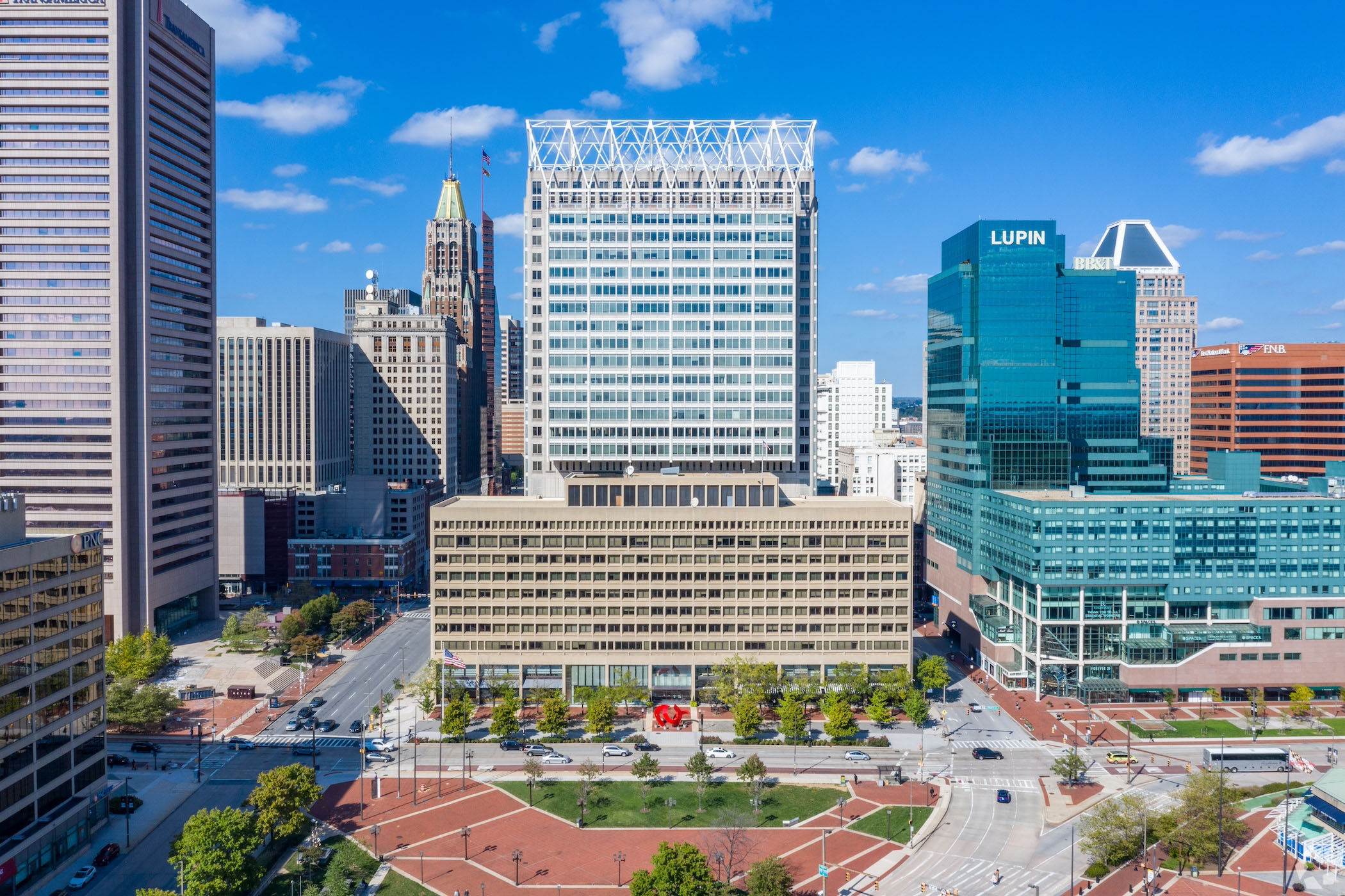 Downtown Baltimore fixture loses largest tenant; Concerns rise for Manhattan office tower; Loan payoff missed again for Minnesota icon